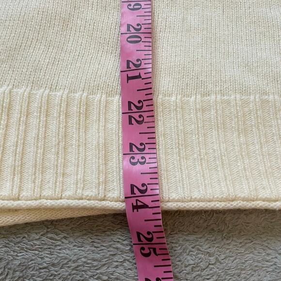 Jenni Kayne Everyday Sweater Wool Cashmere Blend Size S Quiet Luxury Old Money - Picture 8 of 11